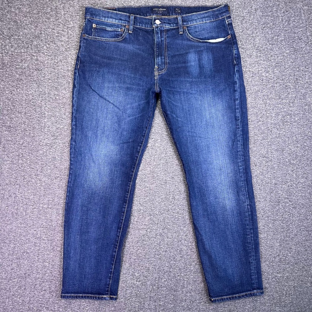 Lucky Brand 121 Jeans Mens 38 Slim Straight Casual Stretch Denim Pants Fits39x29
